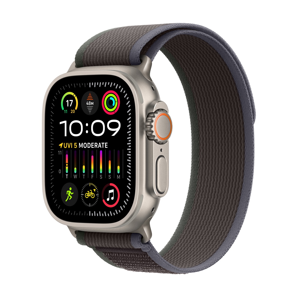 Apple Watch Ultra 2 GPS + 流動網絡, 49mm鈦金屬錶殼配越野手環